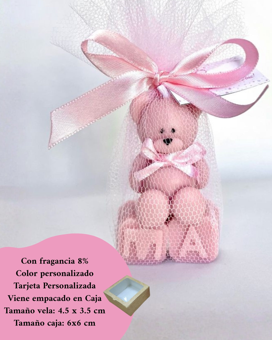 Osito con iniciales