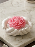 Vela mano Peonia grande